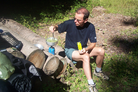 Mittag auf dem Hengels-Berg